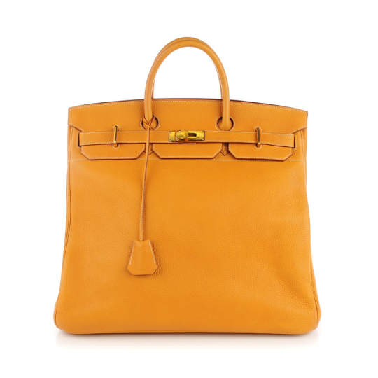 Birkin 50 Bag. Authentic quality luxury bag crafted in genuine leather comes with authenticity card, dust bag and gift bag. Grandeur in Motion. For those who believe luxury should travel as boldly as they do, the Hermès Birkin 50 is the ultimate expression of iconic design and spacious sophistication. Crafted in the finest Hermès leather, this oversized masterpiece retains all the classic Birkin elements—flawless craftsmanship, signature lock and key, and impeccable structure—on a grander scale. More than a statement, the Birkin 50 is made for movement. Whether you're jet-setting for business or escaping for leisure, it holds your world with effortless grace. From polished airport arrivals to stylish weekend retreats, it’s not just luggage—it’s legacy. Roomy. Regal. Remarkably Hermès.
