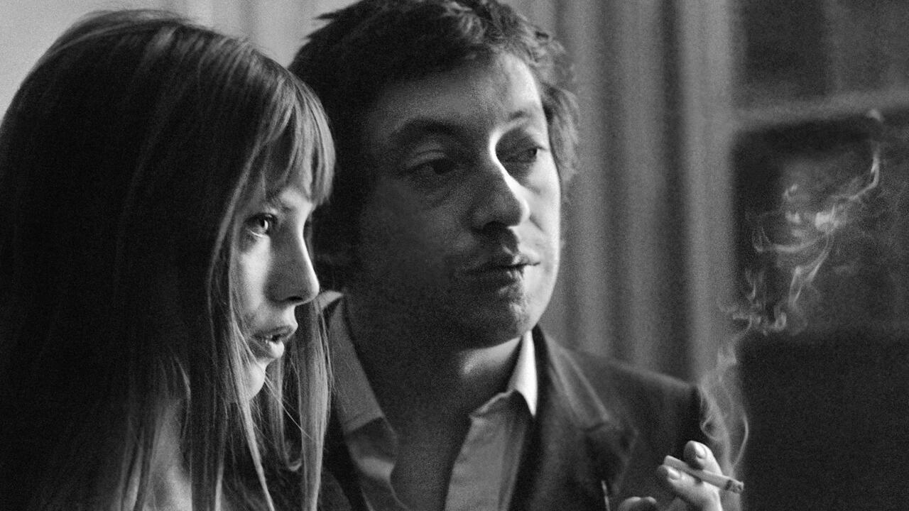 Jane Birkin and Serge Gainsbourg in the recording studio Jane Birkin and Serge Gainsbourg in the recording studio